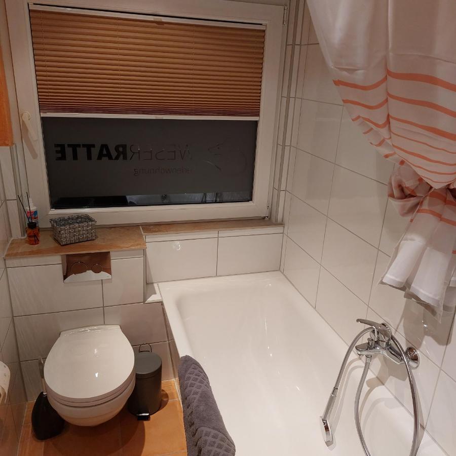 האמלן Ferienwohnung Weserratte מראה חיצוני תמונה